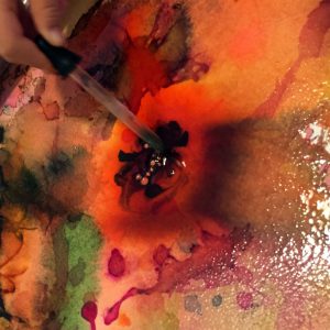 Mixing Water Colours