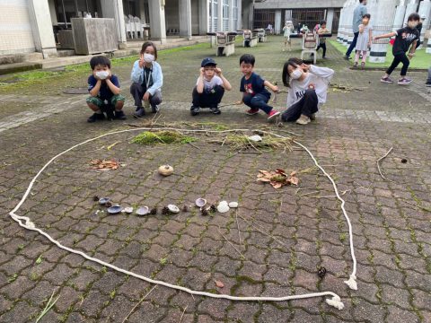 自然でアート